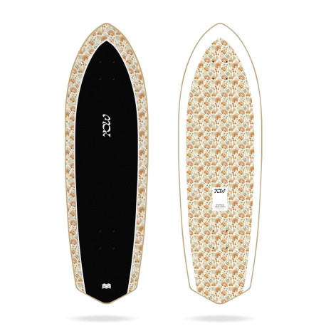 Surfskate Deck Only Yow Padang Padang 34\\" Power Surfing Series 2023  - Surfskate Deck Only