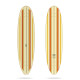 Surfskate Deck Only Yow Waikiki 40\\" Classic Series 2023  - Surfskate Deck Only