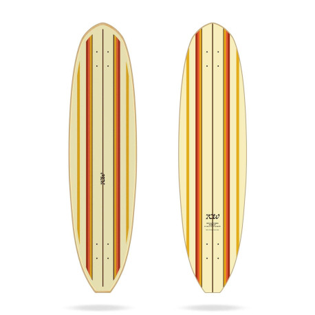Surfskate Deck Only Yow Waikiki 40\\" Classic Series 2023  - Surfskate Deck Only