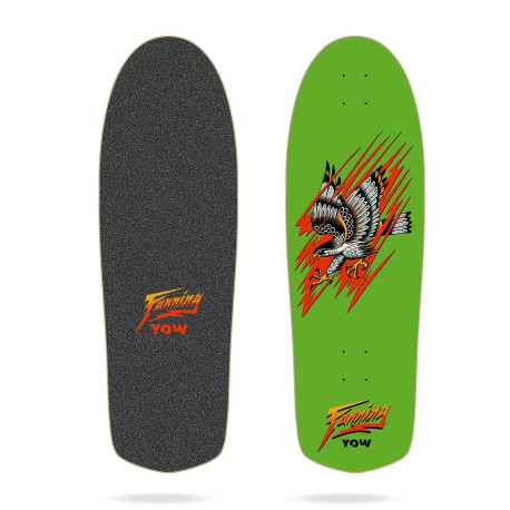 Surfskate Deck Only Yow Fanning Falcon Driver 32.5\\" Signature Series 2023  - Surfskate Deck Only