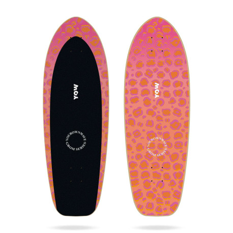 Surfskate Deck Only Yow Hossegor 29\\" Grom Series 2023  - Surfskate Deck Only
