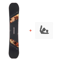 Snowboard Head Anything Lyt 2023 + Fixations de snowboard - Pack Snowboard Homme