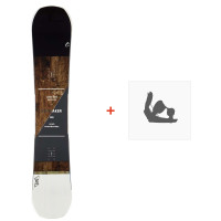 Snowboard Head Daymaker 2023 + Fixations de snowboard - Pack Snowboard Homme