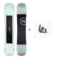 Snowboard Nidecker Sensor Plus 2023 + Snowboard bindings - Men's Snowboard Sets