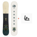 Snowboard Arbor Cadence Rocker 2023 + Fixations 
