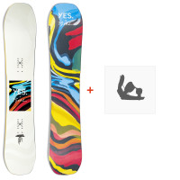 Snowboard Yes Pyzel Sbbs 2024 + Snowboard bindings - Men's Snowboard Sets