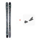 Ski K2 Midnight 2023 + Fixations de ski - Pack Ski Freestyle