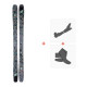 Ski K2 Midnight 2023 + Fixations de ski randonnée + Peaux