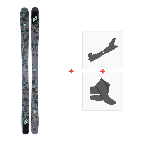 Ski K2 Midnight 2023 + Tourenbindungen + Felle