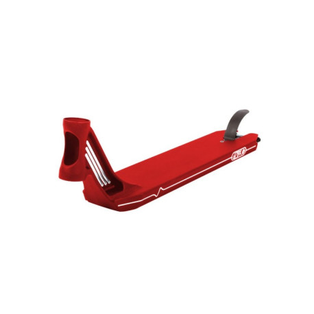 Aztek Scooter Deck Tesla 4.5\\" x 21\\" Rouge 2019 - Decks