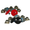 USD Skates Throne Hinge Screw red, 23.5*M6*9, Set 2017