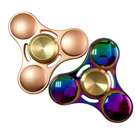 Hand Spinner Aluminium Premium Rainbow - Hand Spinner