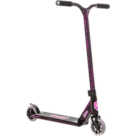 Stuntroller Grit Glam Pro Marble Black/Pink 2023 - Freestyle Scooter Komplett