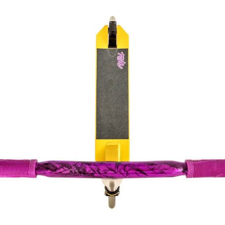 Stuntroller Grit Wild Pro Gold/Vapour Purple 2023 - Freestyle Scooter Komplett