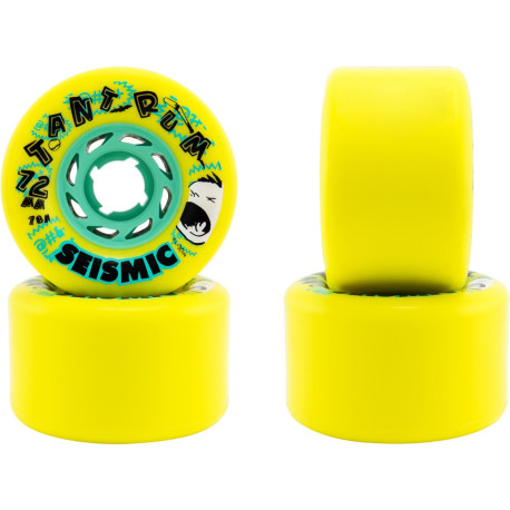 Seismic Tantrum 72mm Wheels 2019 - Roues Longboard