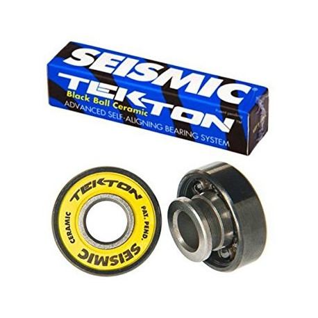 Seismic Tekton Ceramic Bearings 8mm 2019 - Roulements pour skateboards