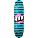 Skateboard Deck Only RAD Skateboards Stripes Logo 8.25" 2023