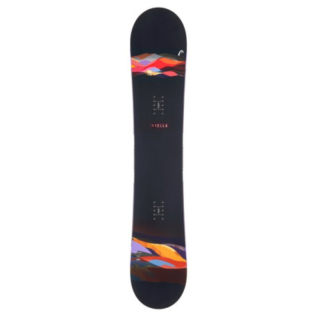 Snowboard Head Stella 2024 + Fixations de snowboard - Pack Snowboard Femme