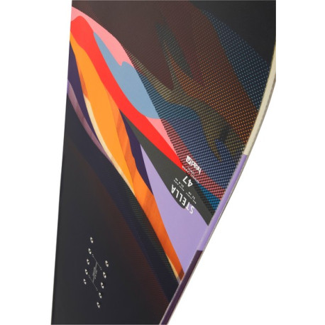 Snowboard Head Stella 2024 + Fixations de snowboard - Pack Snowboard Femme