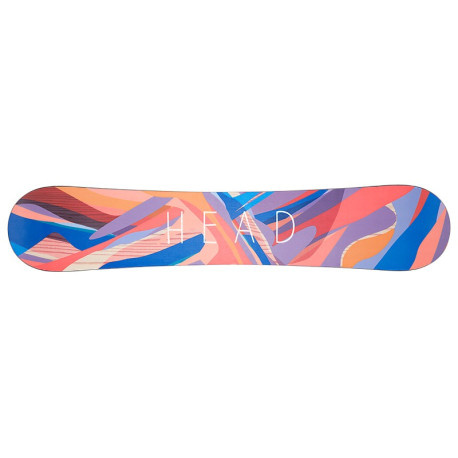Snowboard Head Stella 2024 + Fixations de snowboard - Pack Snowboard Femme