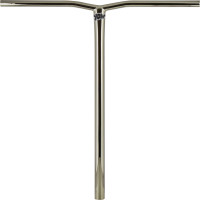 YGW Small Bend Steel Oversized SCS Pro Scooter Bar 660mm Chrome 2018 -