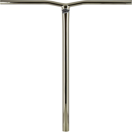 YGW Small Bend Steel Oversized SCS Pro Scooter Bar 660mm Chrome 2018 -