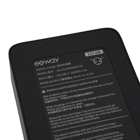 Exway Wave EU Plug 210W Gan Charger 2024 - Ladegerät - Elektrisches Skateboard