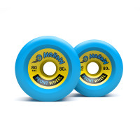 Mellow Front Roues (set of 2 Roues) Blue Yellow - Roues - Skateboard Électrique