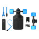 Mellow Drive Black Blue 2019 - Elektrisches Skateboard - Komplett