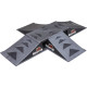 Rampage Fourway Funbox 2020 - Grind Rail & Rampe