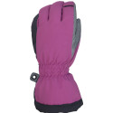 Eska Ski Glove White Cult Pink/Gray 2015