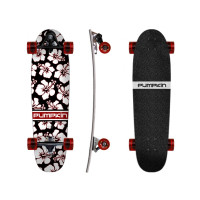 Pumpkin Skateboards Surf Cruiser Hibiscus 31\\" - Cutback Complete 2019 - Cruiserboards en bois Complet