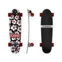 Pumpkin Skateboards Surf Cruiser Hibiscus 31" - Cutback Complete 2019