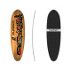 Pumpkin Skateboards Cityflyer Totem 26\\" - Deck Only 2019 - Cruiser Deck Only