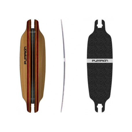 Pumpkin Skateboards Micro Mini Wing Rocker Woodie 29\\" - Deck Only 2019 - Cruiser Deck Only