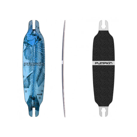 Pumpkin Skateboards Wing Concave Fish Anatomy 33\\" - Deck Only 2019 - Cruiser Deck Only
