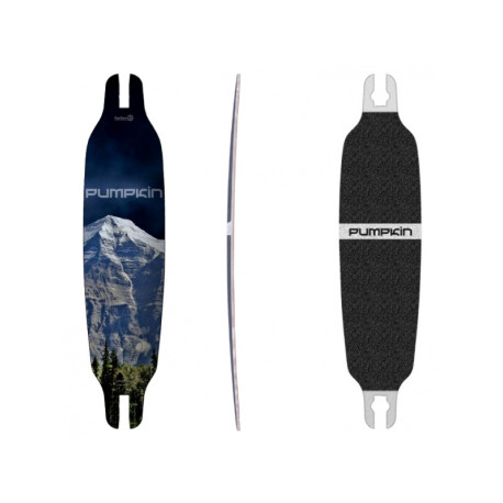 Pumpkin Skateboards Wing Concave Mountain 37\\" - Deck Only 2019 - Cruiser Deck Only