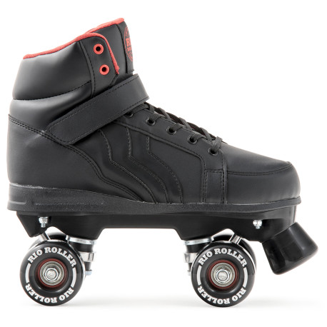 Roller quad RioRoller Kicks Black 2020 - Roller Quad