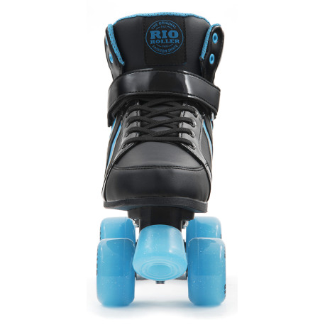 Roller quad RioRoller Kicks Style Black Blue 2019 - Roller Quad