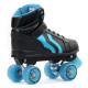 Roller quad RioRoller Kicks Style Black Blue 2019 - Roller Quad