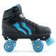 Roller quad RioRoller Kicks Style Black Blue 2019 - Roller Quad