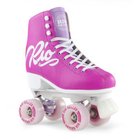 Roller quad RioRoller Script Pink / Lilac 2020 - Roller Quad