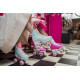 Quad skates RioRoller Script Pink / Lilac 2020 - Rollerskates