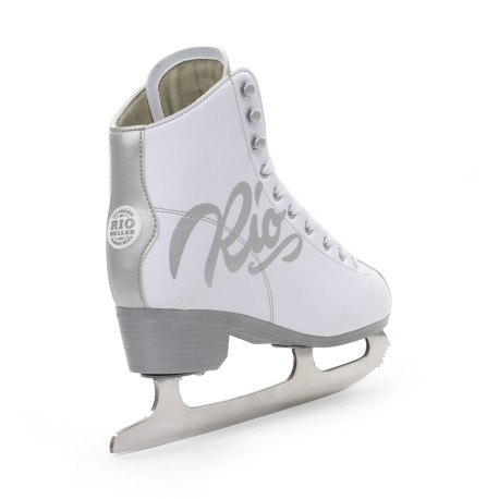 Rio Roller Script Ice Skate White 2018 - ICE SKATE