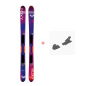 Ski Roxy Shima All Mountain Flat 2019 + Fixation de ski