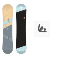 SNOWBOARD SET + BINDINGS Flow Canvas 2018  - Snowboard-Set Damen