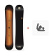 Snowboard Flow Rush 2018 + Snowboard Bindings - Pack Snowboard Homme