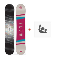 SNOWBOARD SET + BINDINGS Flow Silhouette 2018 -
