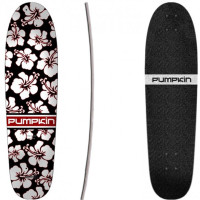 Pumpkin Skateboards Surf Cruiser Hibiscus 31\\" - Cutback Deck Only 2019 - Cruiser Deck Only