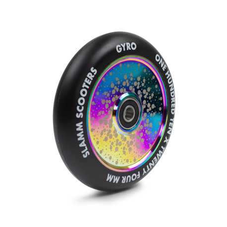 Slamm Scooter Wheels Gyro Hollow Core 110mm Neochrome 2022 - Roues
